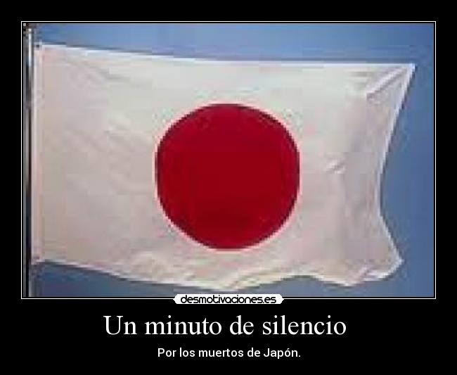 Un minuto de silencio -