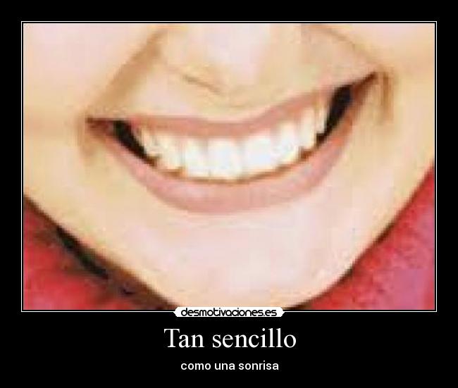 Tan sencillo -