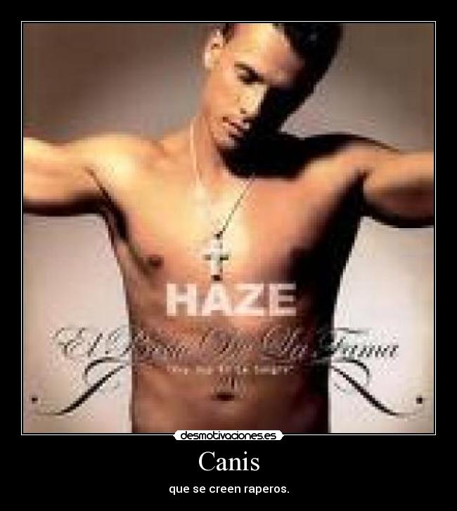 Canis - que se creen raperos.