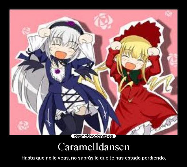 Caramelldansen - Hasta que no lo veas, no sabrás lo que te has estado perdiendo.