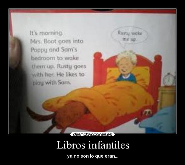 Libros infantiles - ya no son lo que eran...