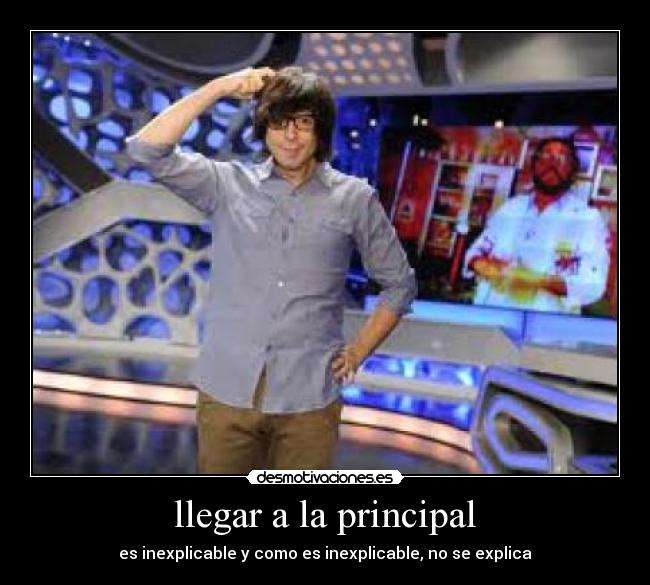 llegar a la principal - 