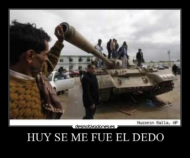 HUY SE ME FUE EL DEDO - 