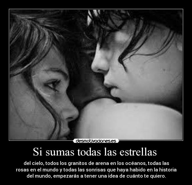 Si sumas todas las estrellas  - 