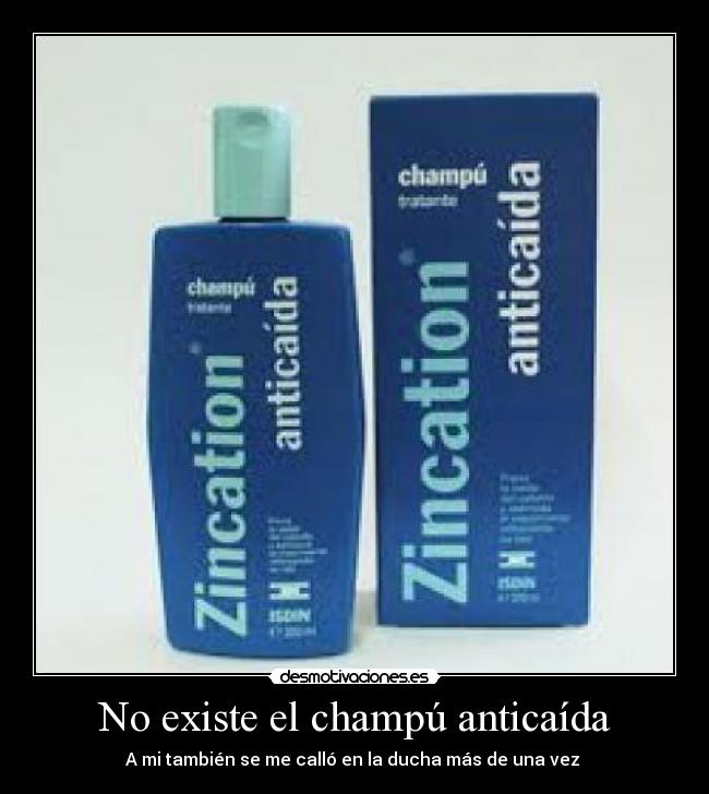 No existe el champú anticaída - 
