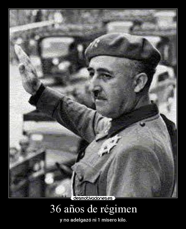 36 años de régimen - y no adelgazó ni 1 mísero kilo.