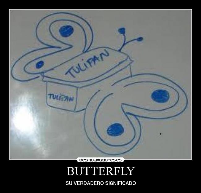 BUTTERFLY - SU VERDADERO SIGNIFICADO