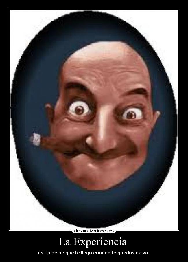 carteles amor calvo desmotivaciones