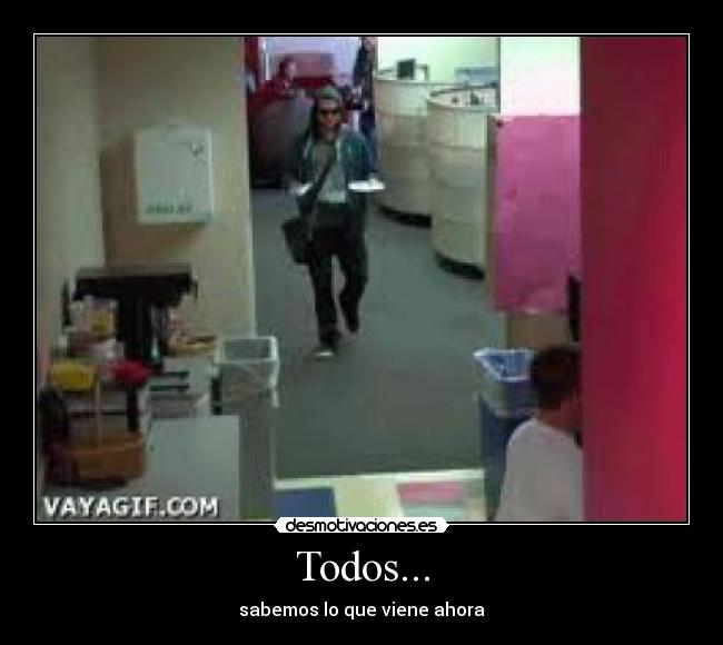 Todos... - sabemos lo que viene ahora
