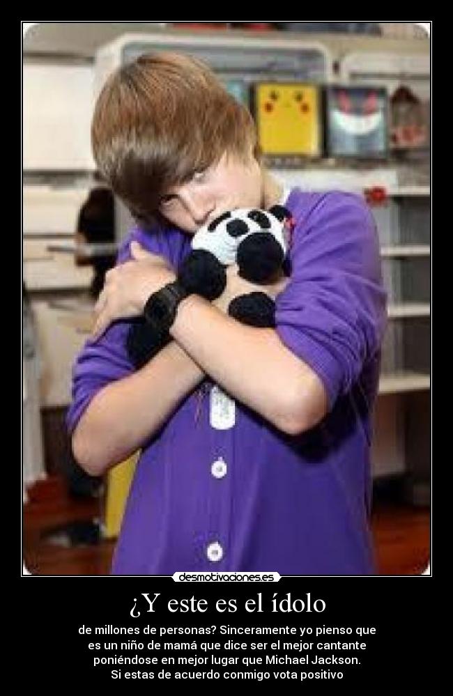 ¿Y este es el ídolo -