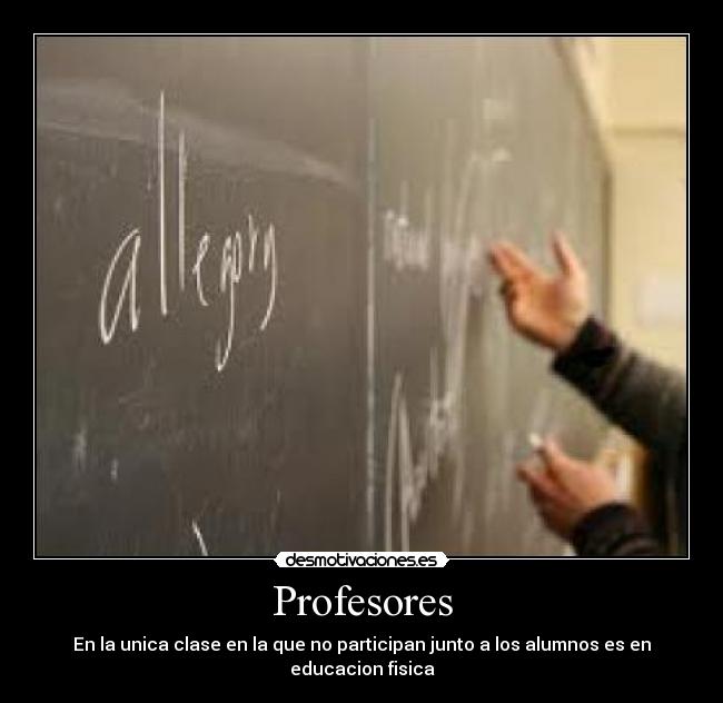Profesores -