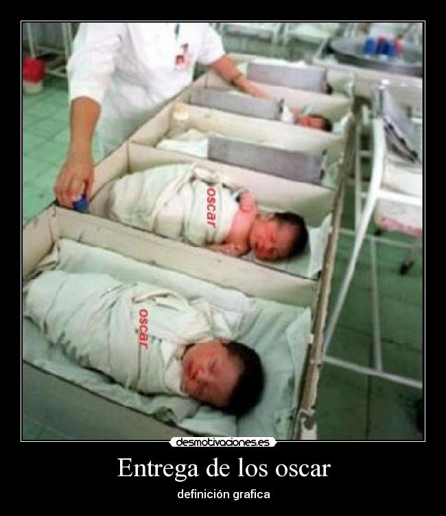 carteles oscar desmotivaciones