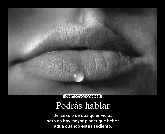 Podrás hablar - 
