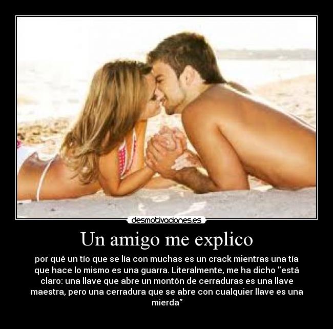 Un amigo me explico -