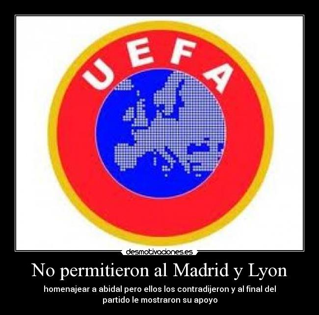 No permitieron al Madrid y Lyon - 