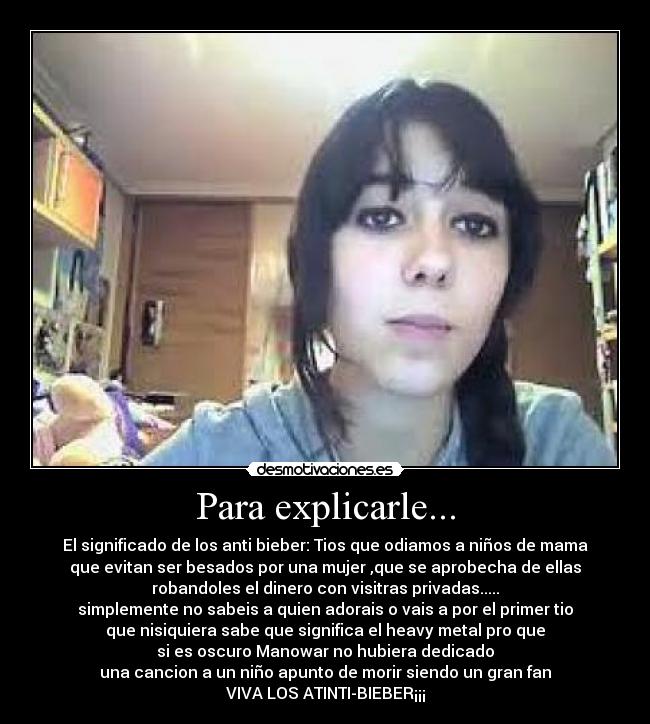 Para explicarle... - 