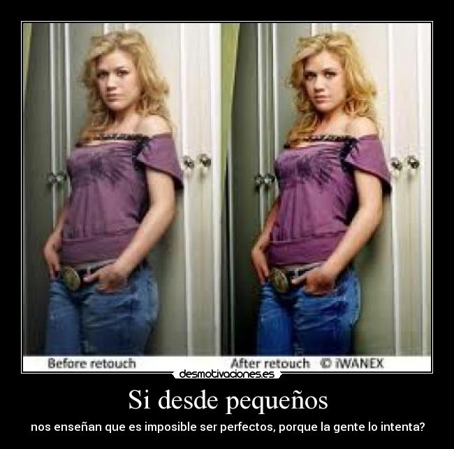 Si desde pequeños - 