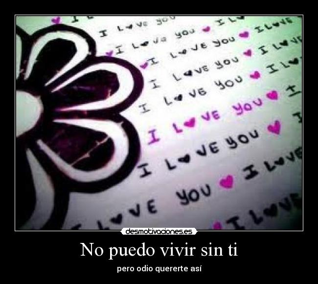 No puedo vivir sin ti - 