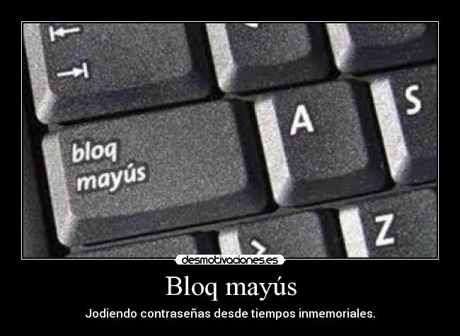 Bloq mayús -