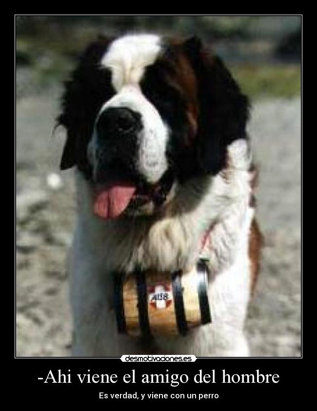  -Ahi viene el amigo del hombre  - 