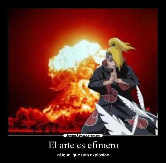 El arte es efimero - 