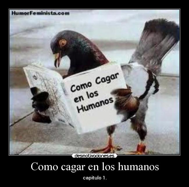 Como cagar en los humanos - 