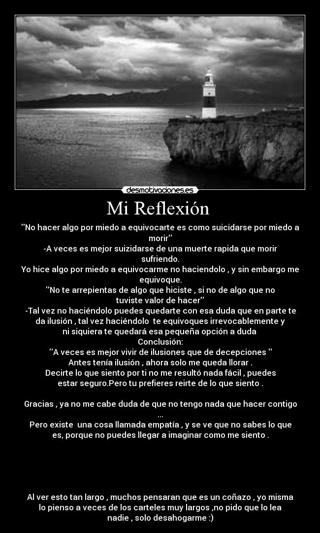 Mi Reflexión -