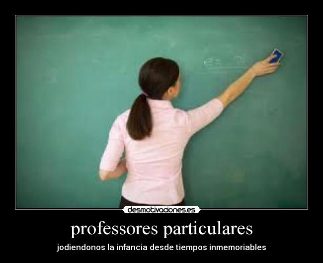 professores particulares -