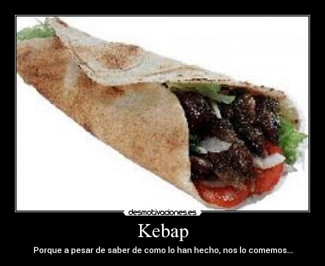 carteles kebap desmotivaciones