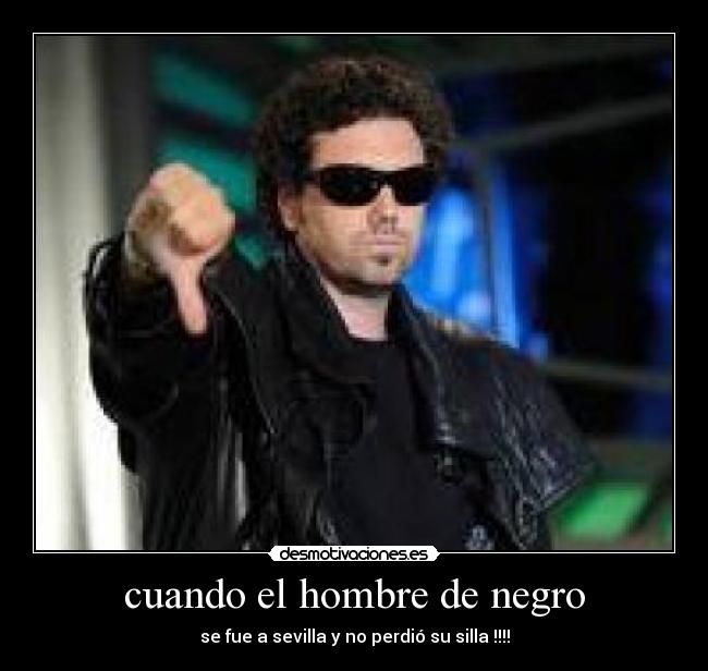cuando el hombre de negro - 