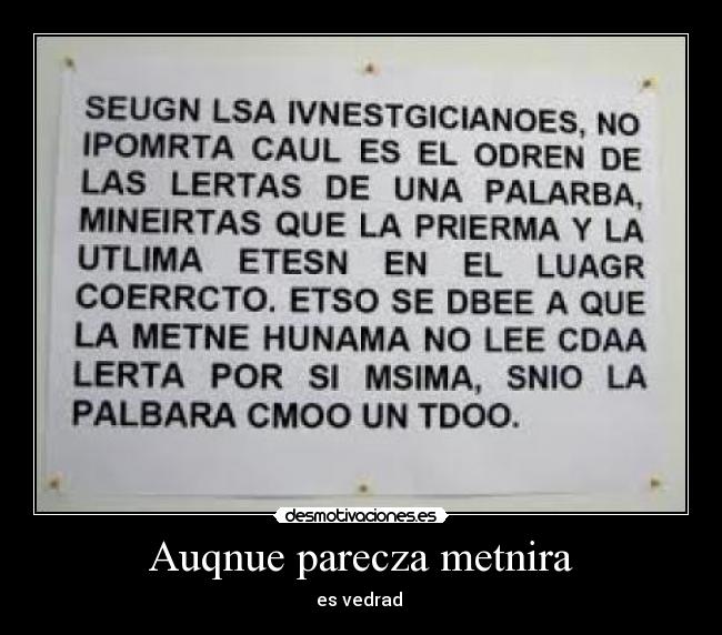 Auqnue parecza metnira - 