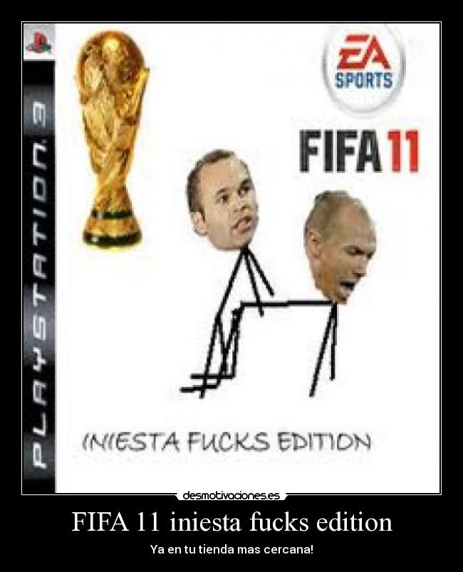 FIFA 11 iniesta fucks edition - 