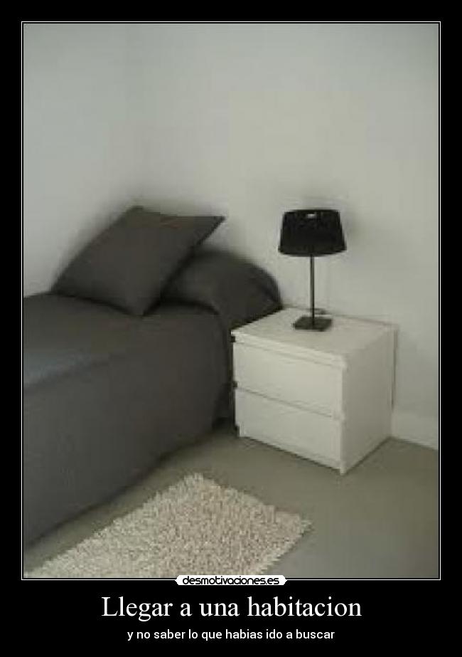 Llegar a una habitacion - 