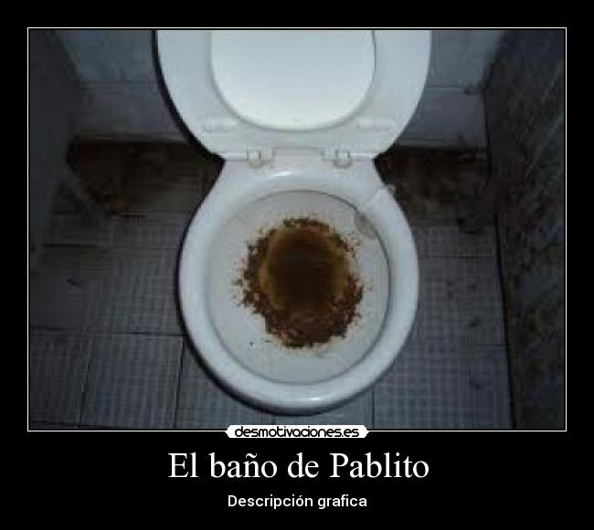 El baño de Pablito -