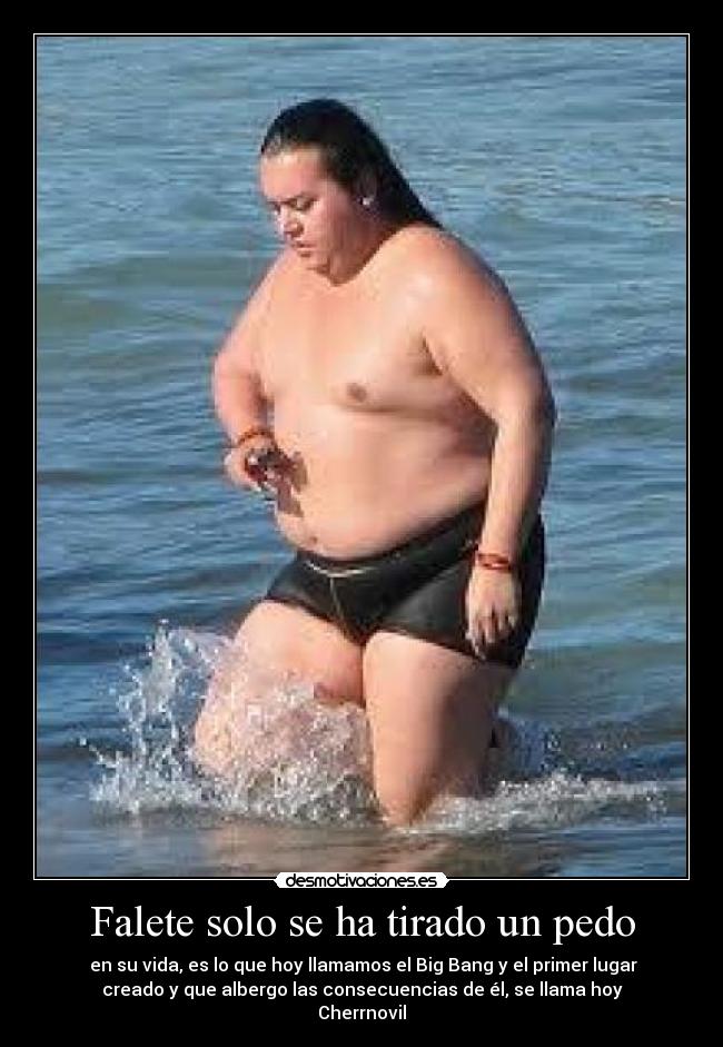 Falete solo se ha tirado un pedo - 