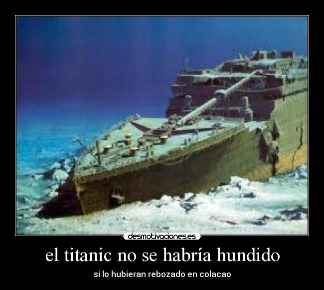 el titanic no se habría hundido - 
