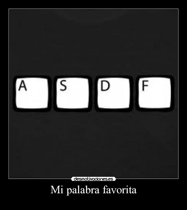 Mi palabra favorita -