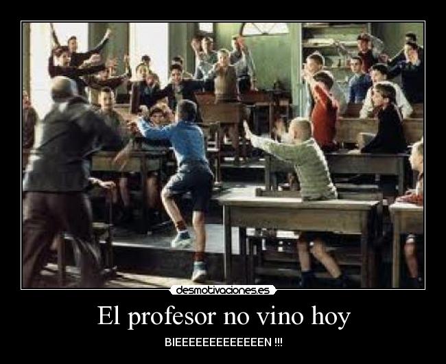 El profesor no vino hoy - 