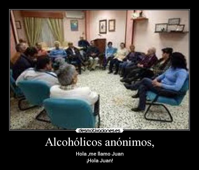 Alcohólicos anónimos, -