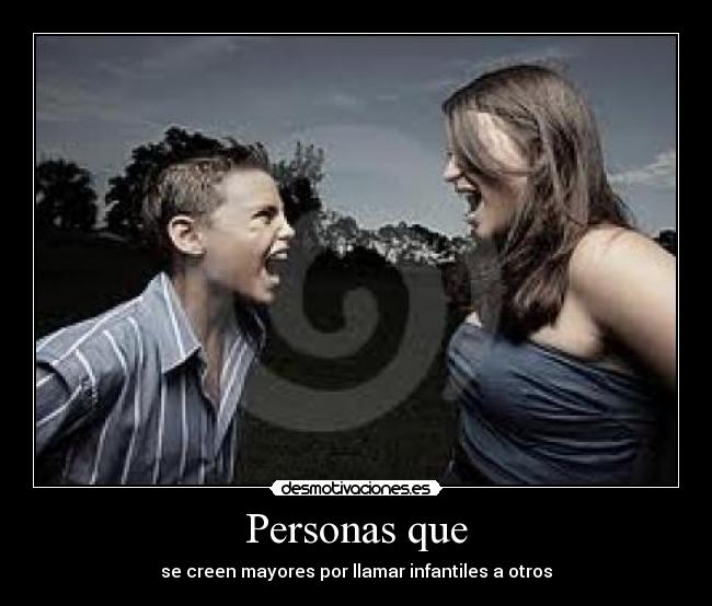 Personas que - 