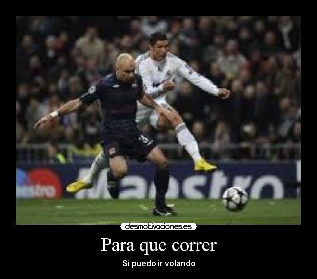 Para que correr - 