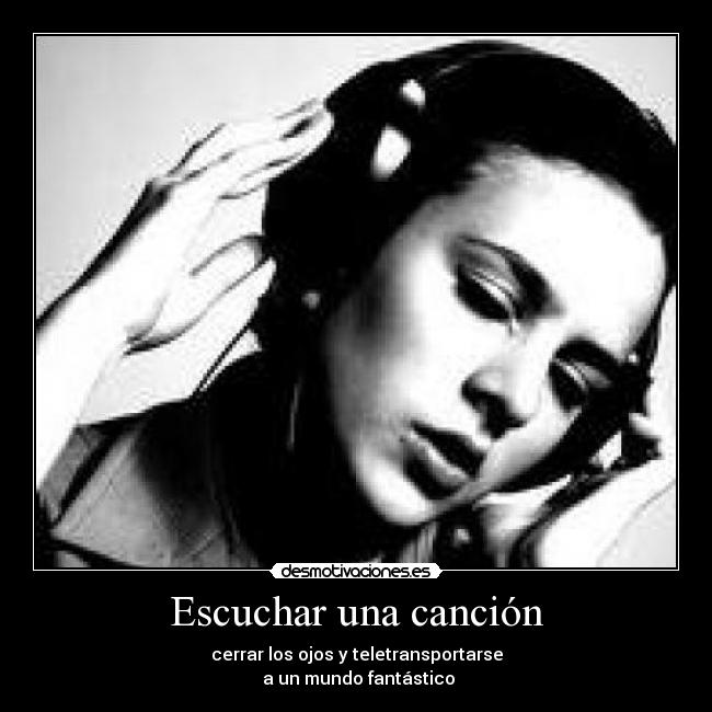 Escuchar una canción - 