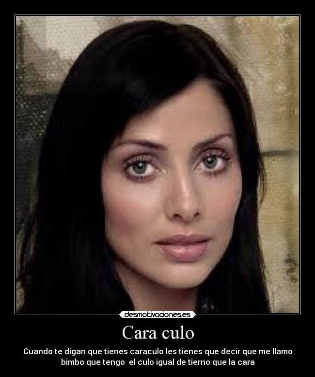 Cara culo -