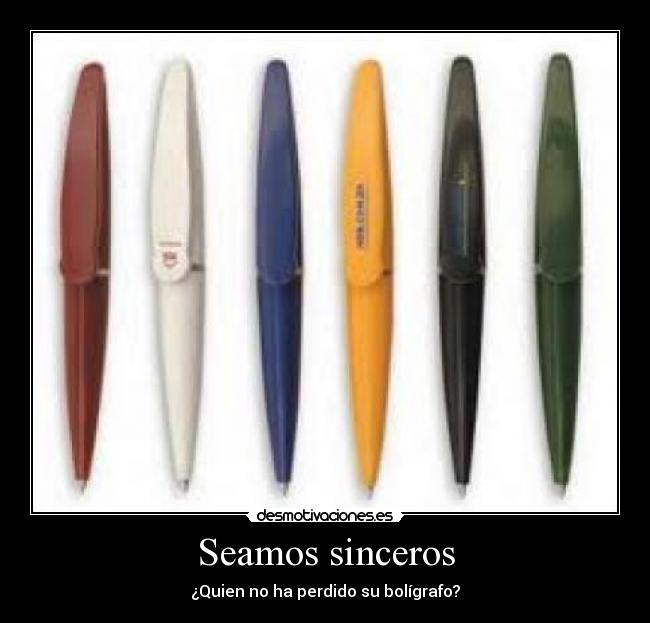 Seamos sinceros - 