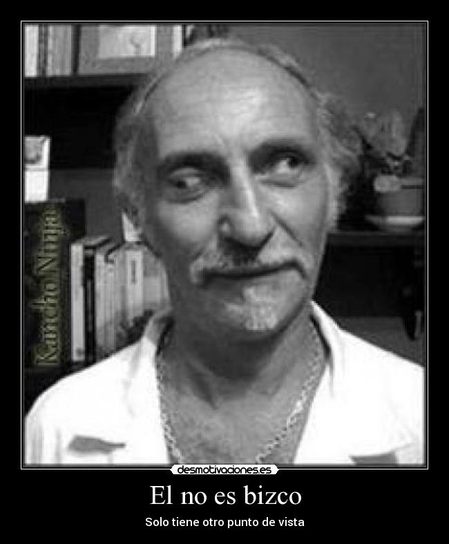 El no es bizco - Solo tiene otro punto de vista
