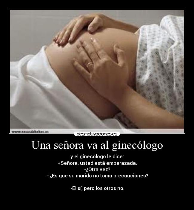Una señora va al ginecólogo -