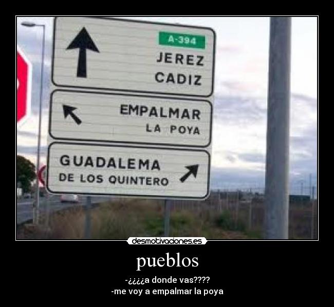 pueblos -