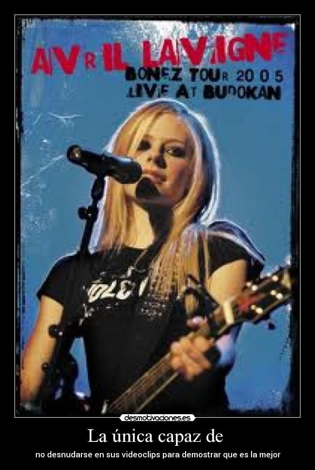 La única capaz de  - 