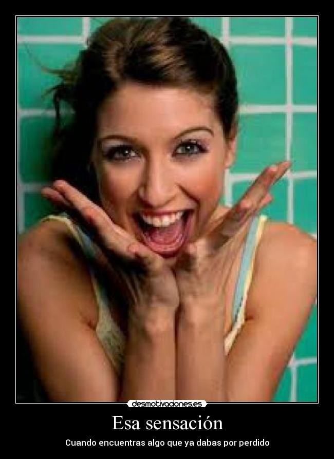 Esa sensación - 