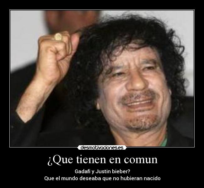 ¿Que tienen en comun - 